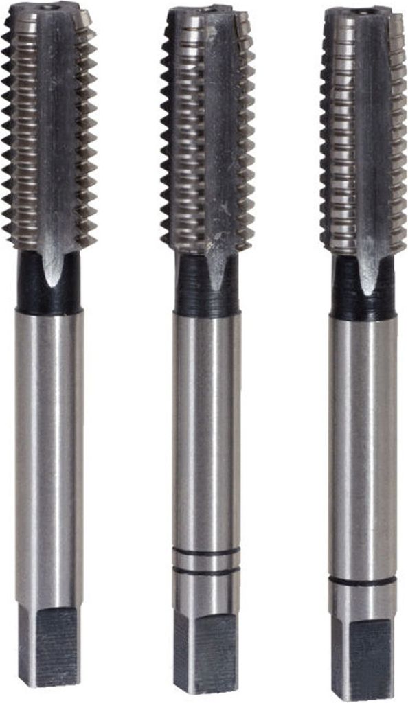 Handgewindebohrersatz 3tlg. W5/8" Gewindebohrer Set Präzisionswerkzeug Gewinde