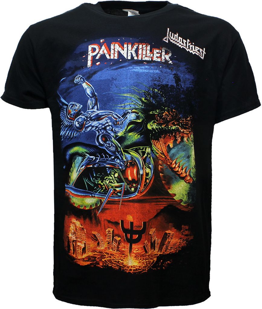 Judas Priest Painkiller T-Shirt – Offizielles Merchandise | Popmerch.com - L