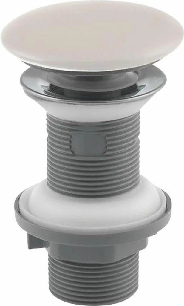 Piletta Bagno Avorio Click-Clack 5/4" in Vetroceramica - Relax e Design