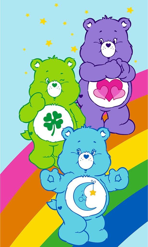 Baby Handtuch Care Bears 30x50 cm