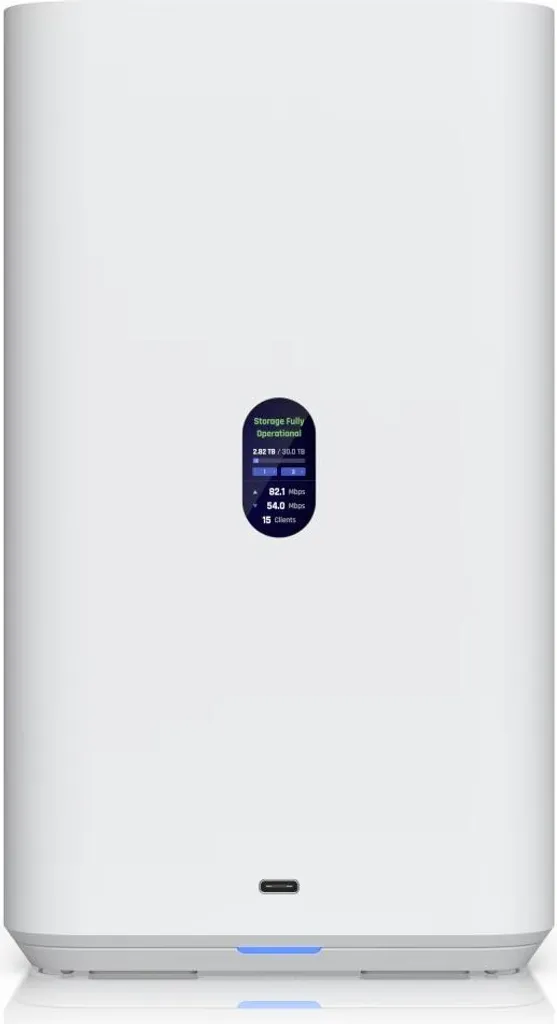 NAS Ubiquiti UNAS-2 Blanc avec 2 Baies 3.5" pour une Sauvegarde Haute