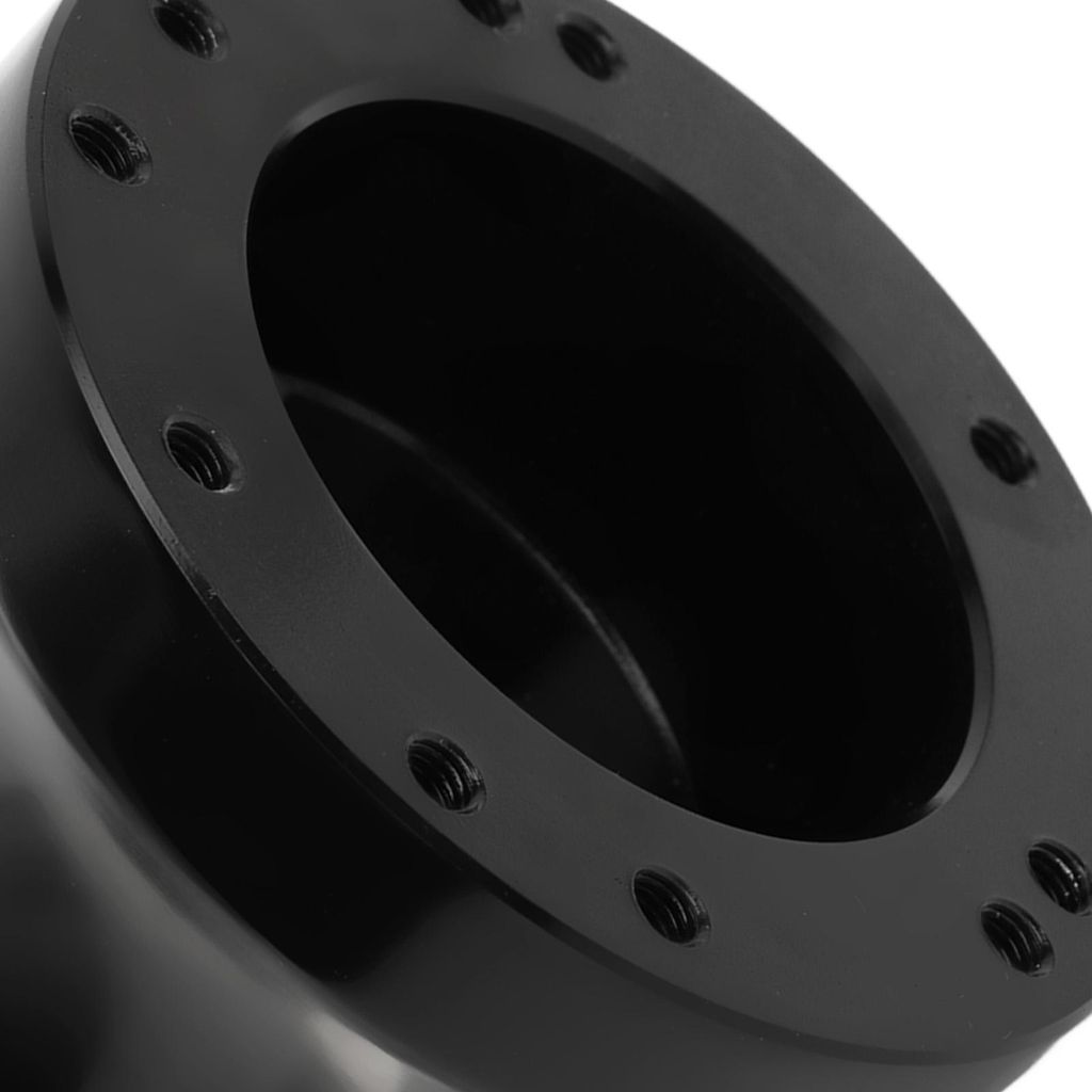 Golfwagen-Lenkrad-Adapternabe, 5 Löcher, 6, Schwarz, Ersatz für Club Car Precedent ab 2019 Tempo