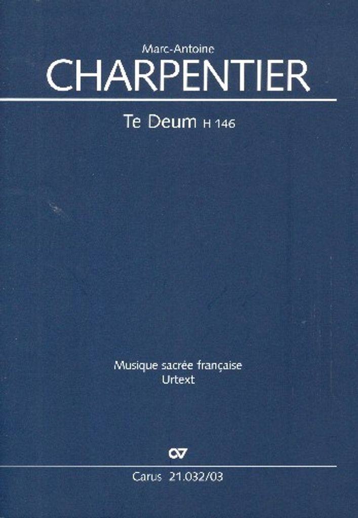Te Deum H146 für Soli, gem Chor und Orchester Klavierauszug