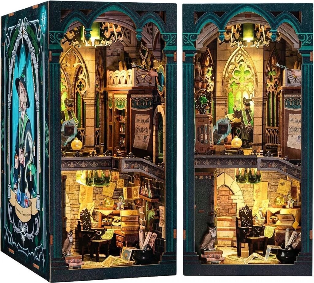 DIY Book Nook - Darkness Common Room | Cutebee | Puzzle 3D Produktbild 