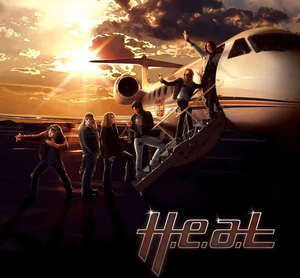 Disque Vinyle H.E.A.T Heat Album 2023 New Mix LP 180g Edition Rare