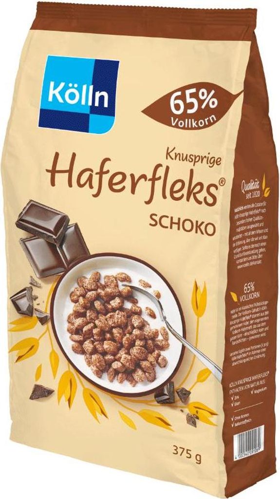 Kölln Haferfleks Schoko 6x375g Sparpaket