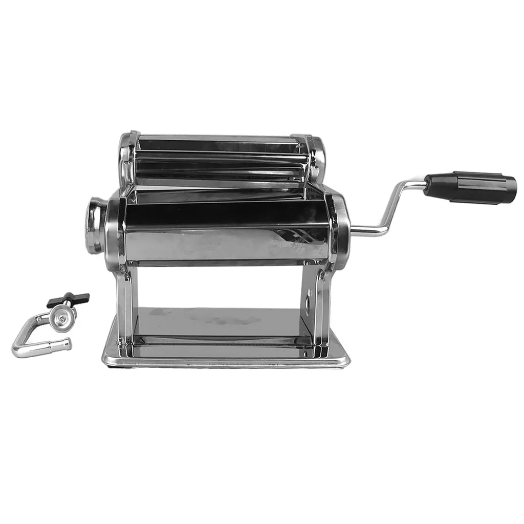 Machine à nouilles manuelle et robuste avec rouleaux en acier