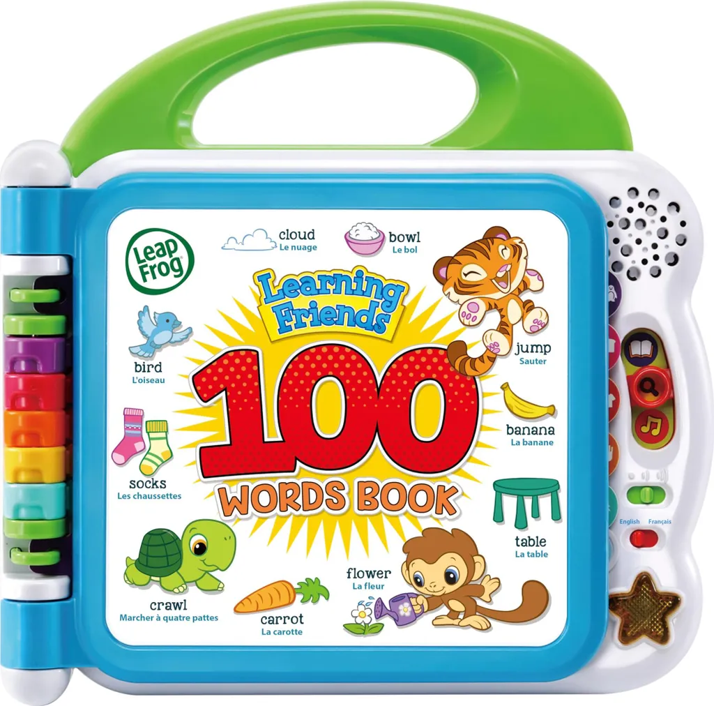 Livre tactile bilingue pour stimuler le langage chez les petits 601503