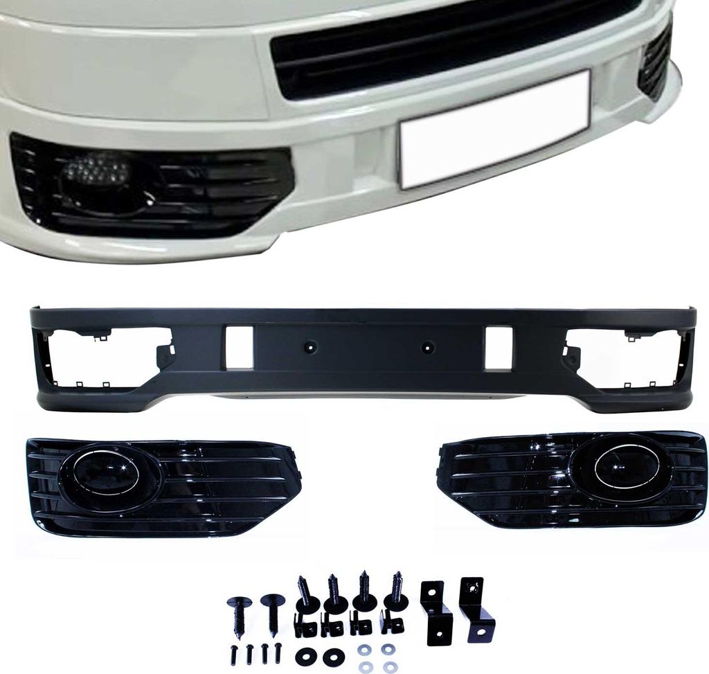 JOM Lèvre de spoiler avant convient pour Volkswagen T5 Image du produit 