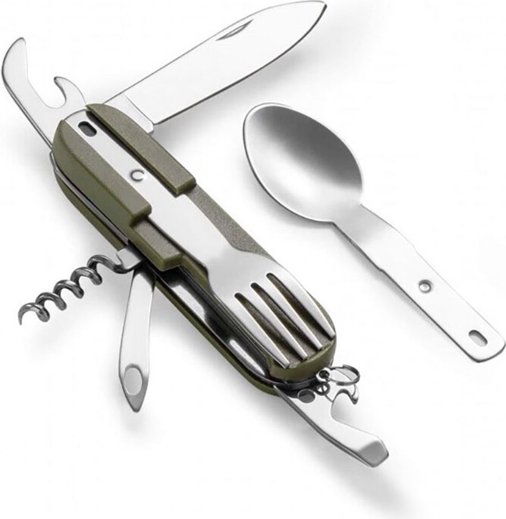 Pentagon Olaf Tac Maven Besteckset Silber Silber One Size