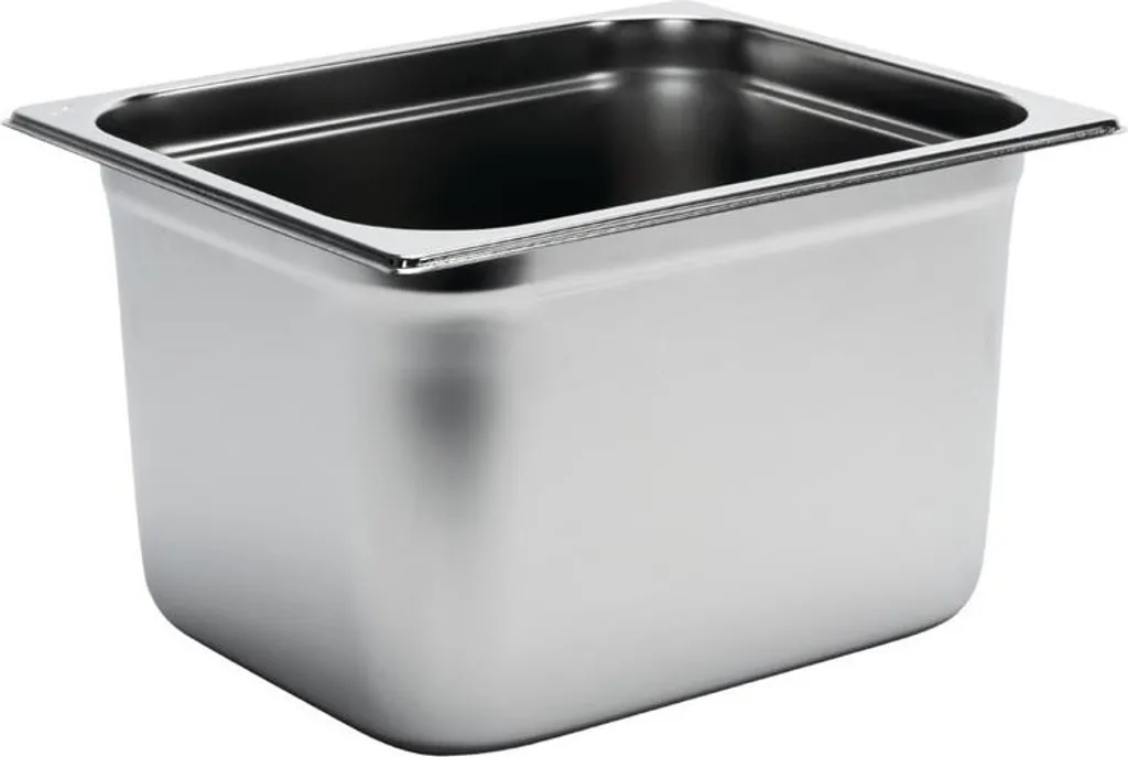 Bac GN 1/2 Gastro M en inox 20 cm grande capacité et haute résistance