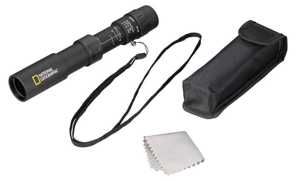National Geographic Camping Monokular Fernglas Zoom 8-25x25 Produktbild 