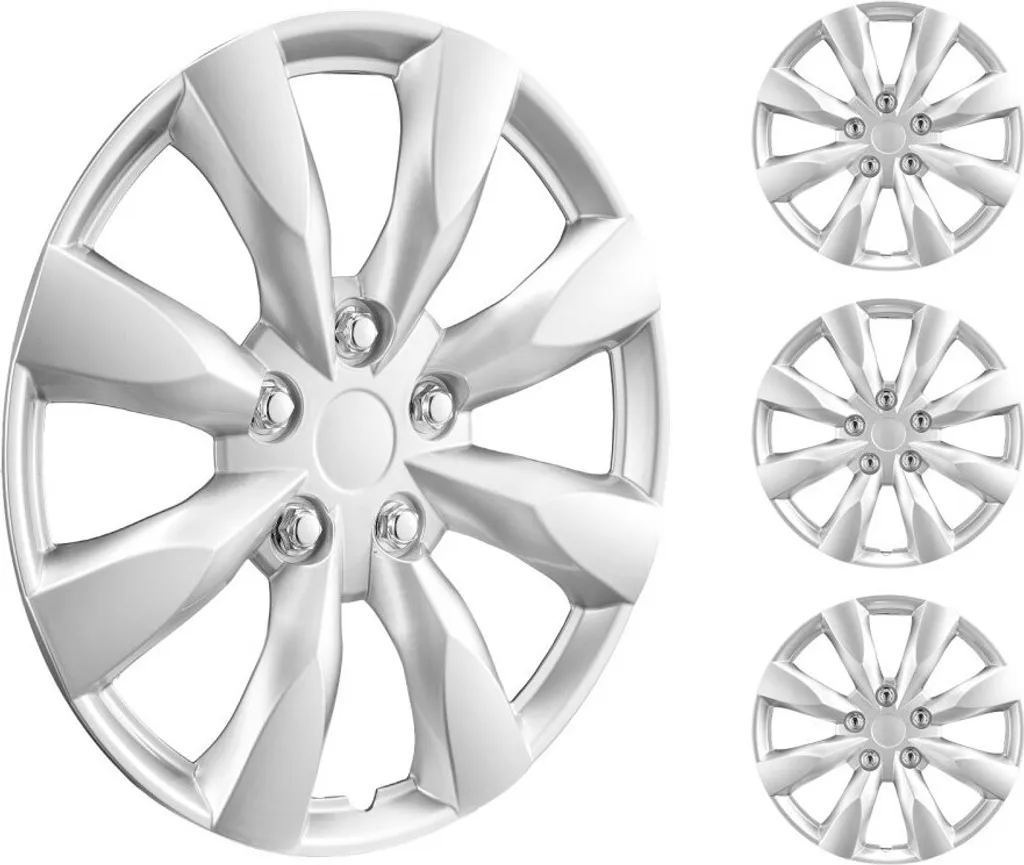 Enjoliveurs R16 haute résistance - Set de 4 pièces avec trou de valve