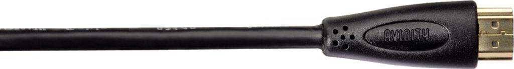 Avinity 3 m HDMI AV-Kabel für Audio-/Video-Gerät, TV, Spielkonsole - 1 - Zweiter Anschluss: 1 x HDMI Digital Audio/Video - Male - Abschirmung - S...