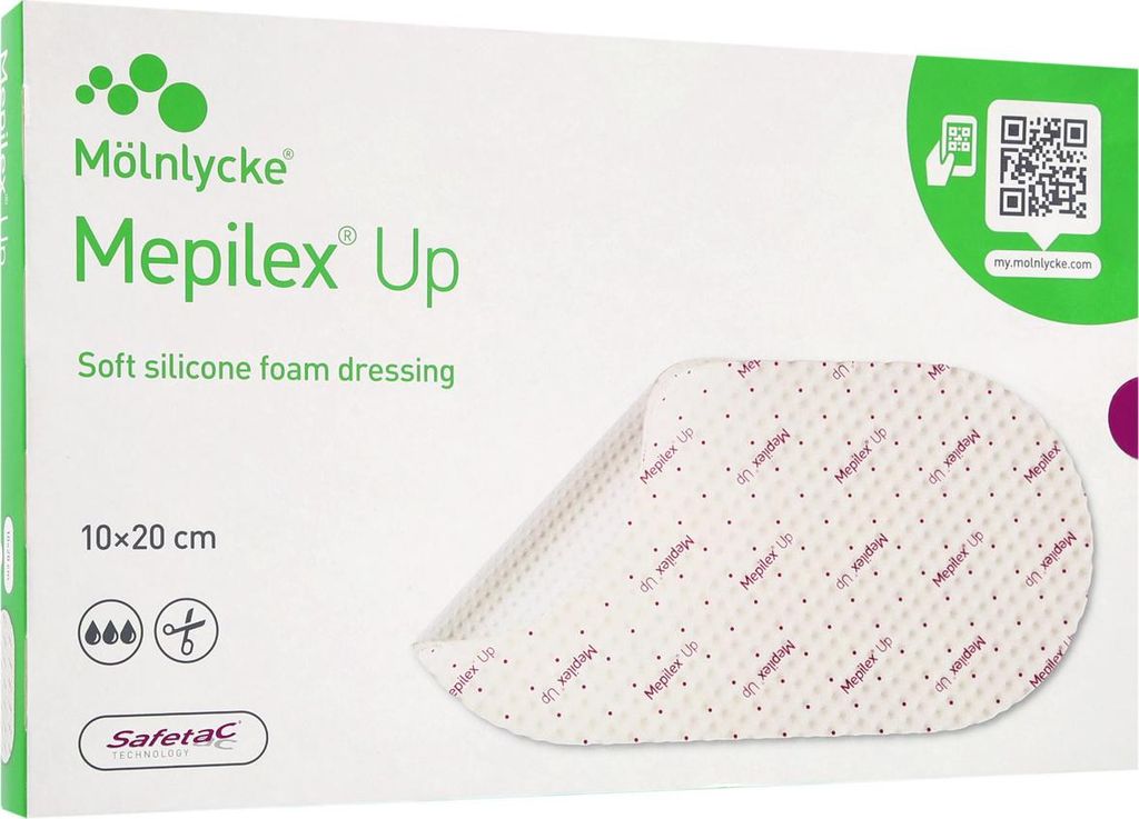 Mepilex Up 10x20 cm Schaumverband 5 St