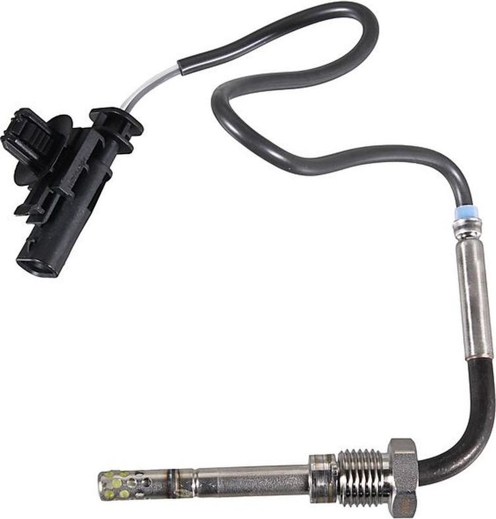 Sensor Abgastemperatur 370 mm Kabel 2-polig METZGER für u.a. FIAT QUBO