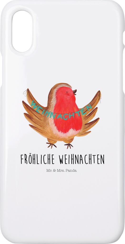 Mr. & Mrs. Panda Iphone 10 Handyhülle Rotkehlchen Produktbild 