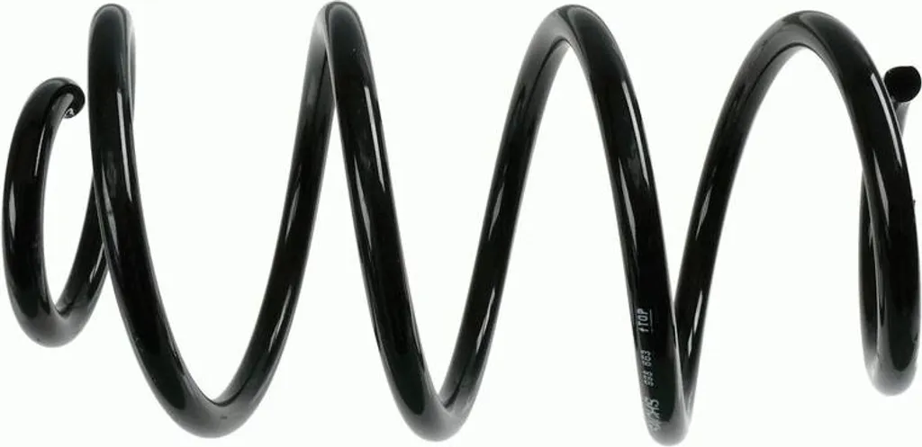 Ressort de suspension SACHS 998 663 Haute Résistance pour OE 6393210404