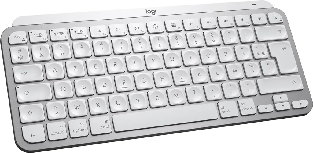 Logitech MX Keys Mini pour Mac Clavier AZERTY Bluetooth Rétroéclairé Gris - 2