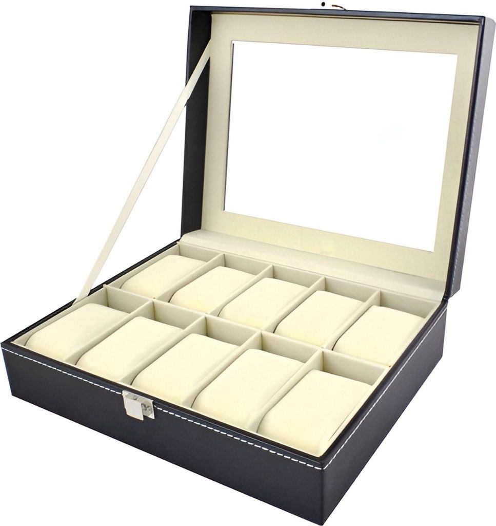 Uhrenorganisator mit 10 Fächern