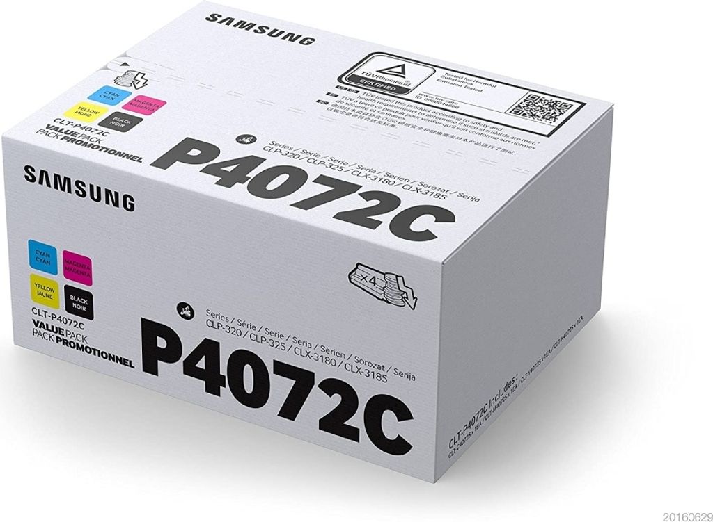 Samsung 4-balenie (azúrová/purpurová/žltá/čierna) Obrázok produktu 