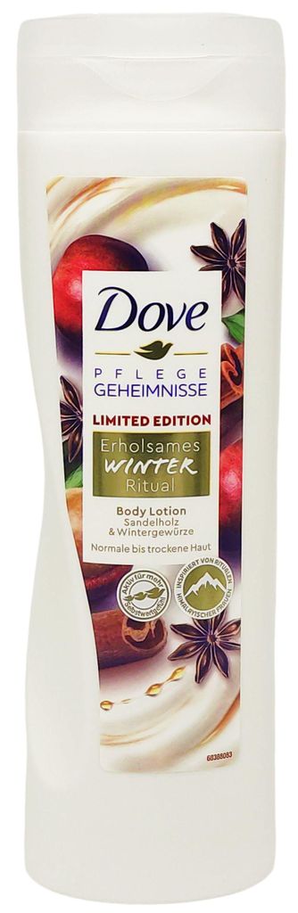Dove Körpermilch WINTER RITUAL 250ml Body Lotion Sandelholz-Wintergewürze-Duft