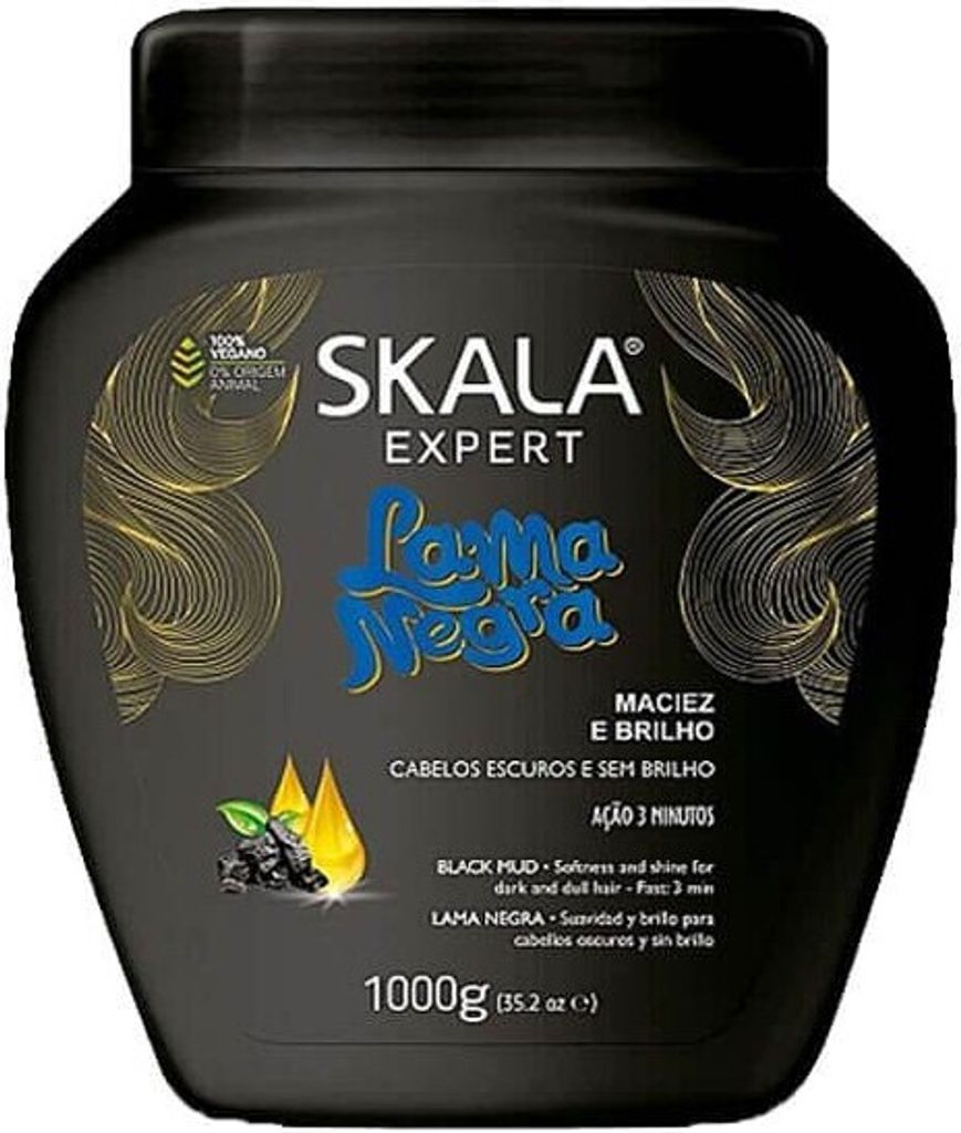 Creme De Tratamento Lama Negra Skala 1kg