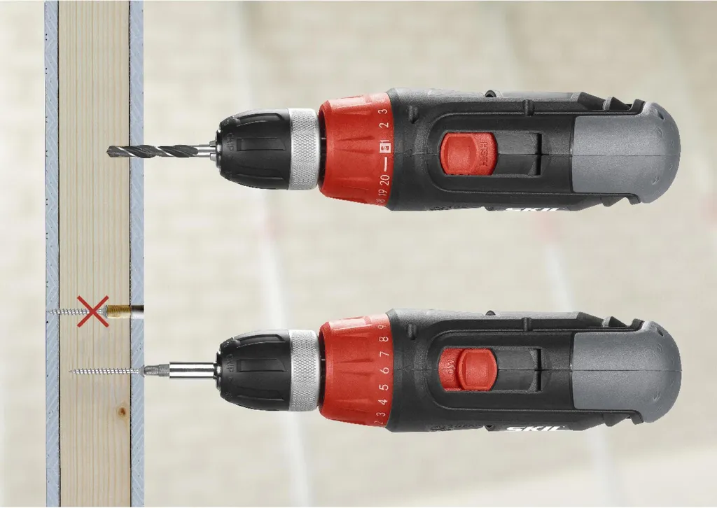 Perceuse visseuse filaire Skil pour montage de meuble et travaux - 4
