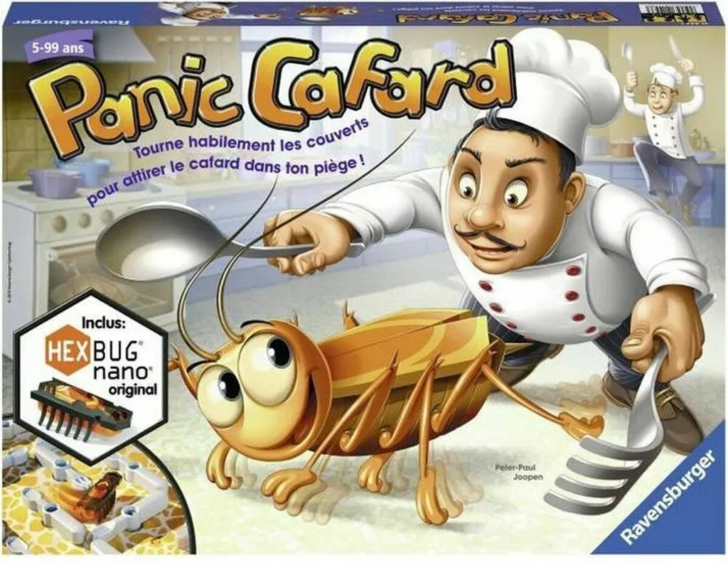 Jeu de Société pour Enfants Cockroach Panic Ravensburger Interactif