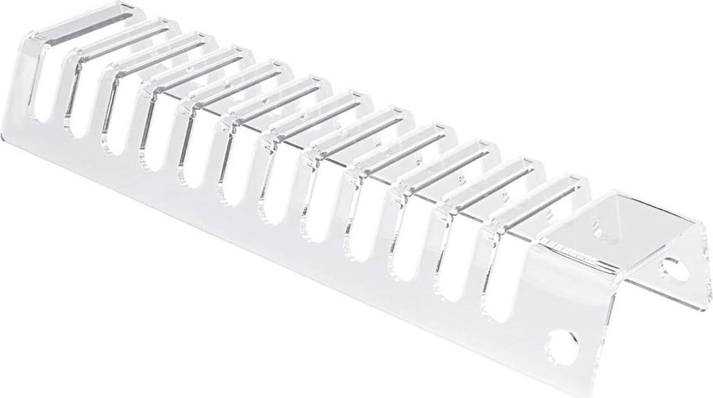 Baseballkappenhalter, große Kapazität, rutschfest, stabil, transparentes Acryl, platzsparend, rissfest, Aufbewahrungsständer für Schirmmützen ...