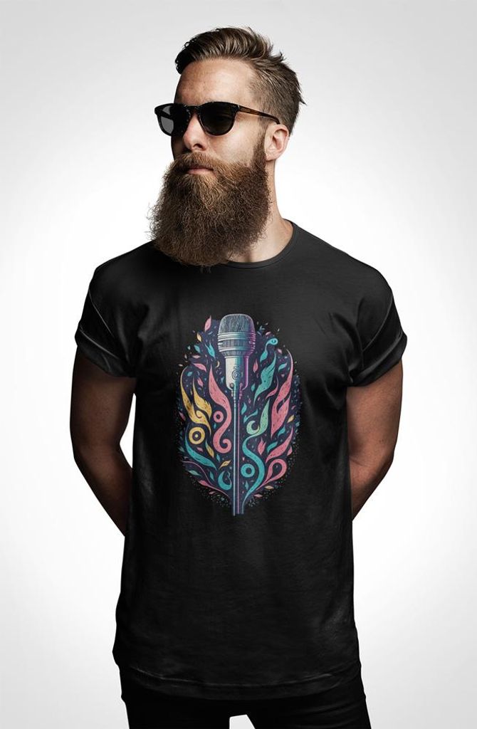D&B Uni Polo ST00150 Vocal Schwarz-Größe M