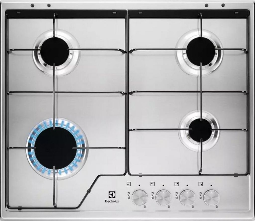 Electrolux KGS6424SX Stainless steel Built-in 56 cm Gas 4 zone(s)