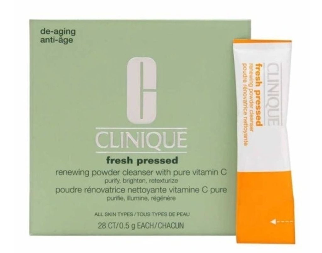 Clinique Fresh Pressed Renewing Powder Cleanser with Pure Obrázek produktu 
