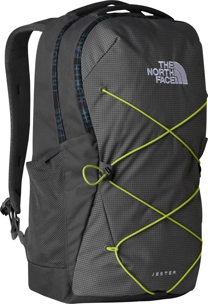 The North Face Jester Sac à dos robuste avec système FlexVent et porte PC