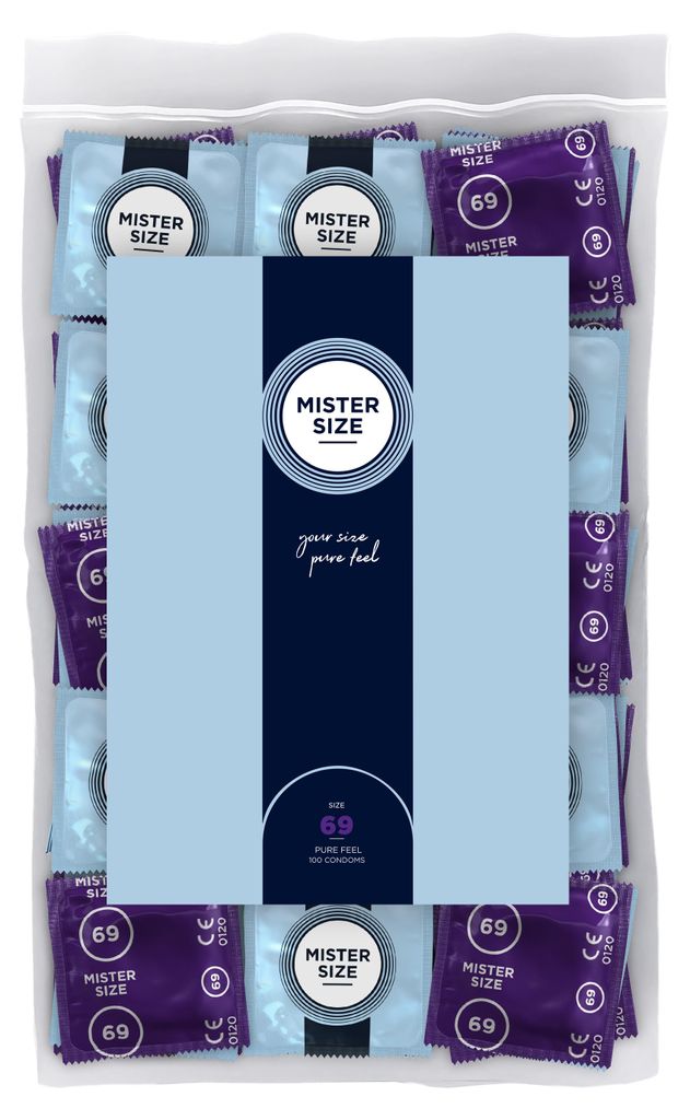 100er Mister Size Kondome - 69mm - deine individuelle Größe Produktbild 