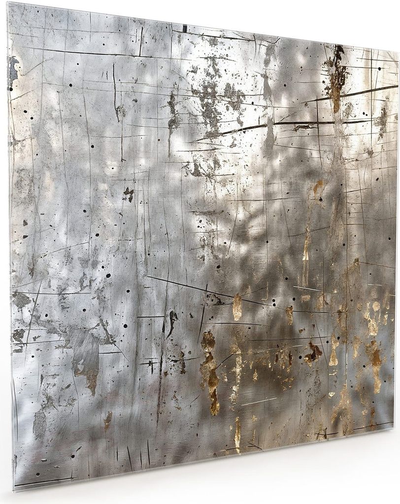 Küchenrückwand Spritzschutz Glas mit Motiv Abstrakte Struktur 40 x 40 cm