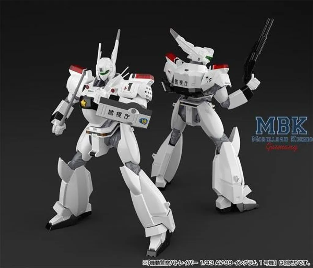 Maquette Patlabor AV-98 Ingram pour Collectionneurs Aoshima MP-03