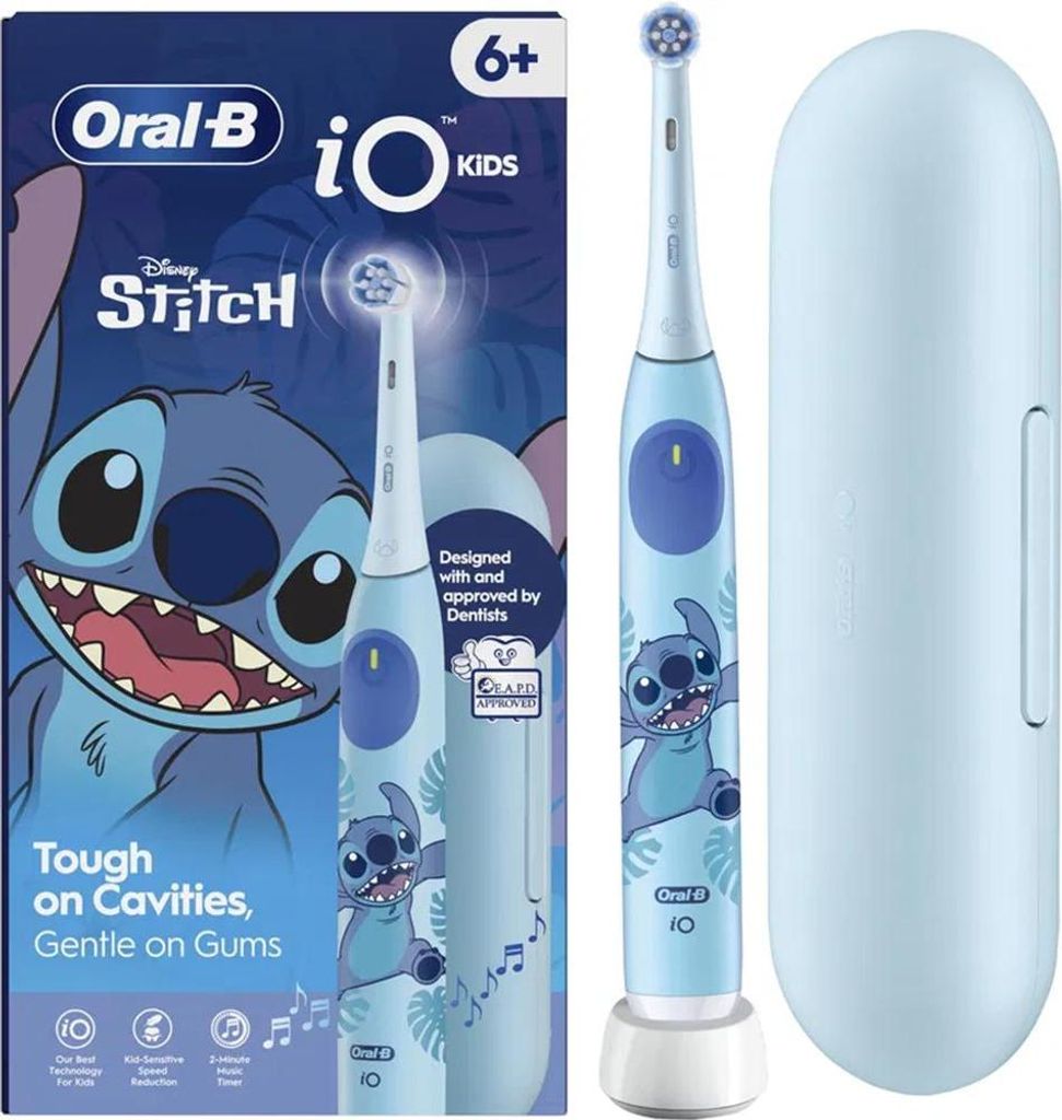 Elektrická zubní kartáček ORAL B IO 6+ STITCH MODRÝ Obrázek produktu 
