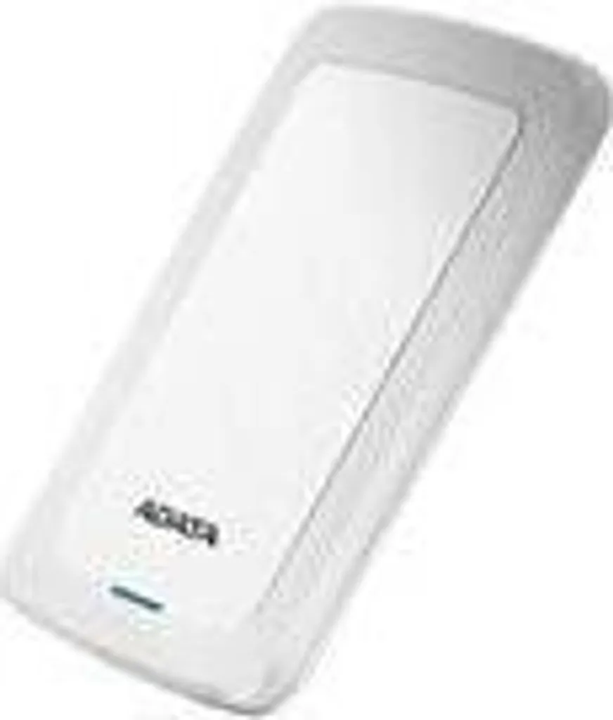 Disque dur externe 1 To USB 3.2 ADATA HV300 Blanc avec Capteur de Chocs