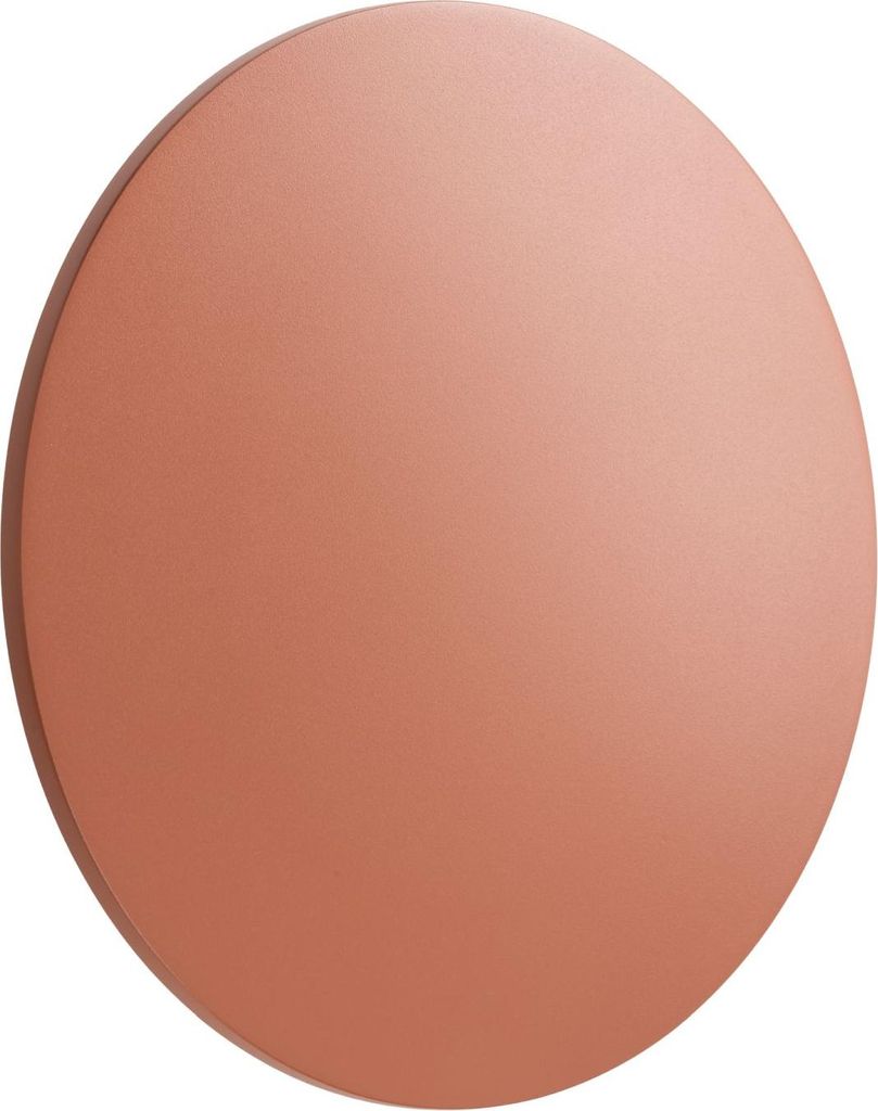 Außenleuchte Wand LED Aluminium IP54 Terrakotta rund warmweiß 3000 K 1100 lm Modern Kellerleuchte