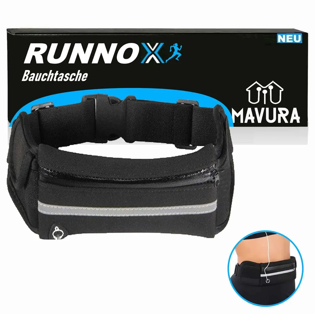 RUNNOX running bum bag sport fitness running jogging hip mobile phone bag