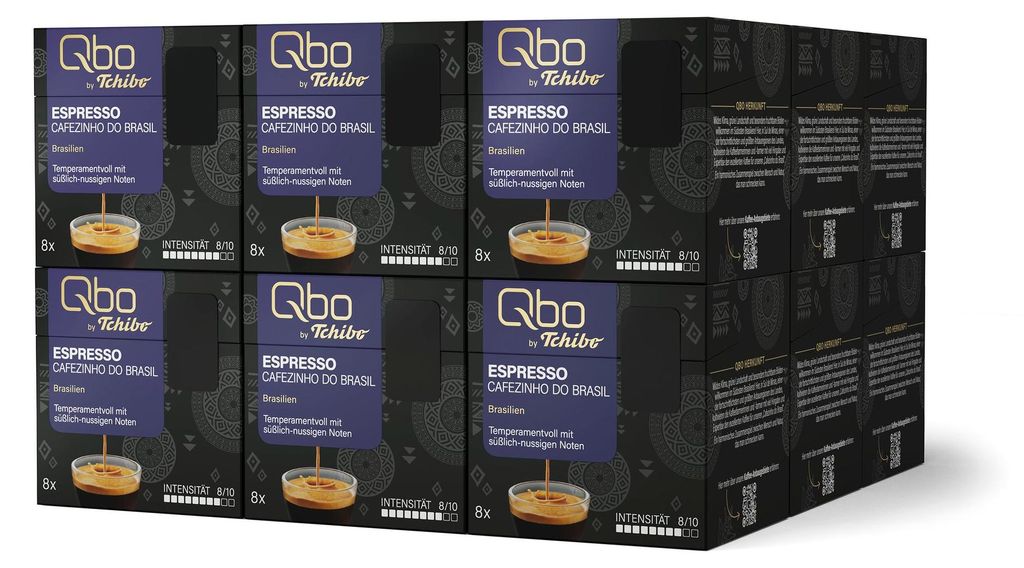 Tchibo Qbo Espresso Cafezinho do Brasil Premium Produktbild 