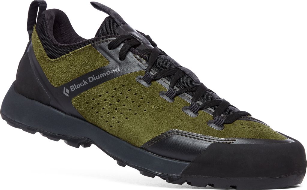 Mission Xp Lthr M'S- Aprch Shs, Olive, 7 US, Herren - Black Diamond, BD58002430490701