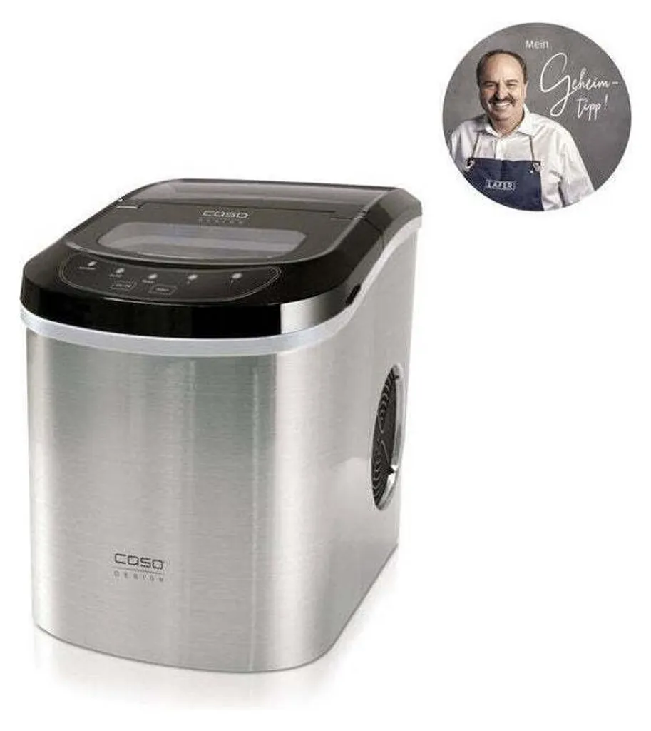 Machine à glaçons rapide CASO Ice Master Pro - Capacité 12kg par jour - 12