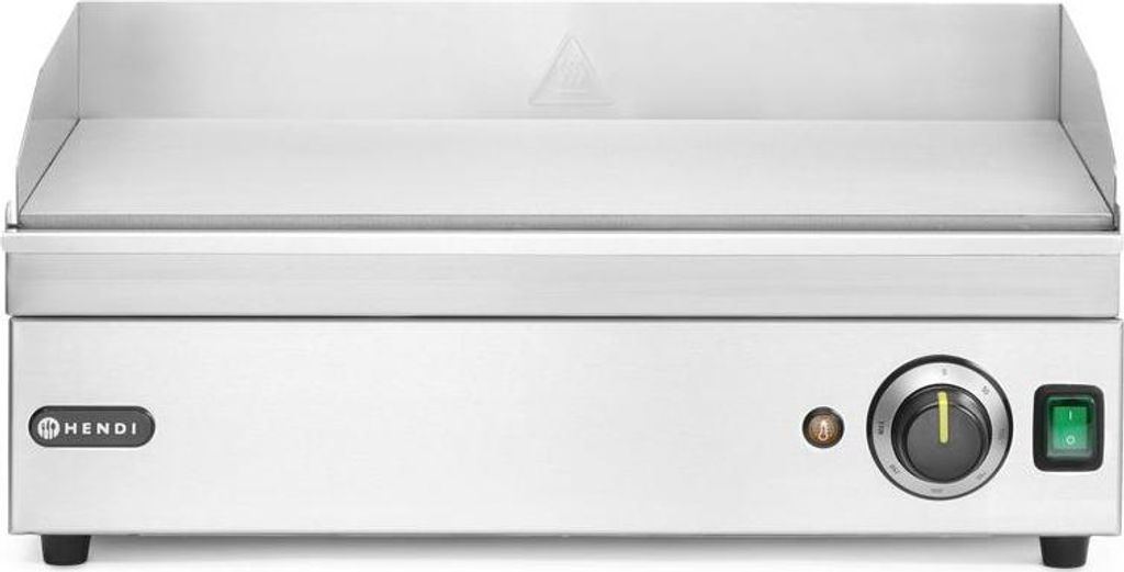 Hendi Grillplatte glatt Tischmodell mit abnehmbarer Produktbild 