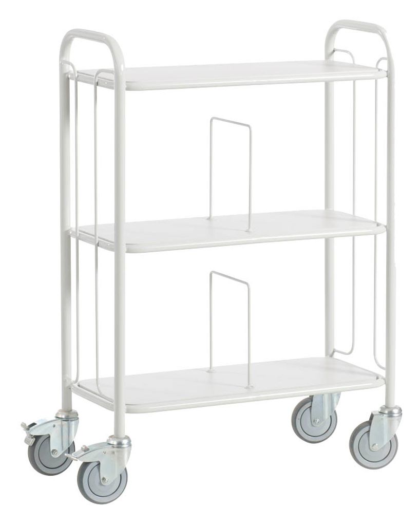 Rollcart Etagenwagen 08-7463 weiß 80,0 x 38,0 x 110,0 cm