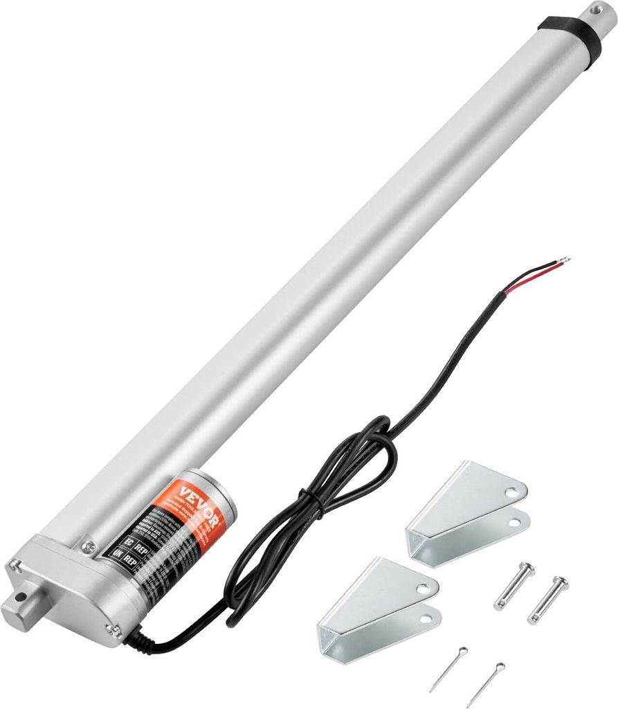 VEVOR 1500N Lineárny aktuátor DC 12V Lineárny aktuátor IP54 Obrázok produktu 