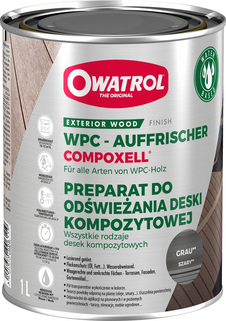 Owatrol Compoxell 1 Liter - WPC Farbauffrischer