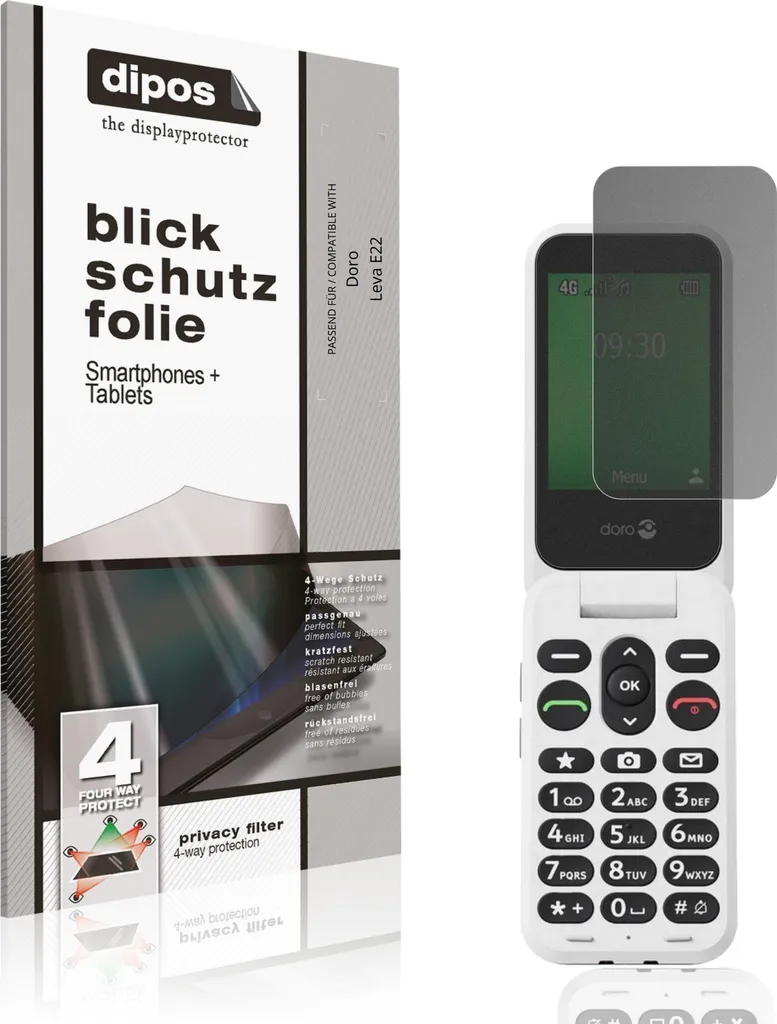 Filtro Privacy 4 Modi Doro Leva E22 | Pellicola Schermo Antispia
