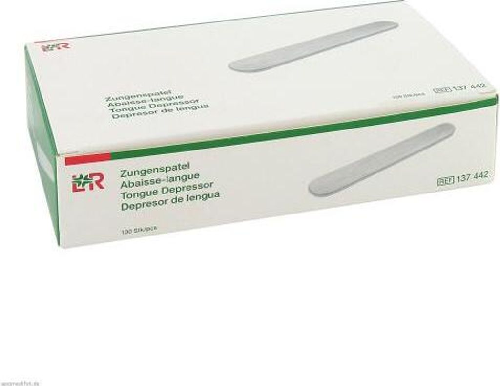 Zungenspatel aus Holz 100 St